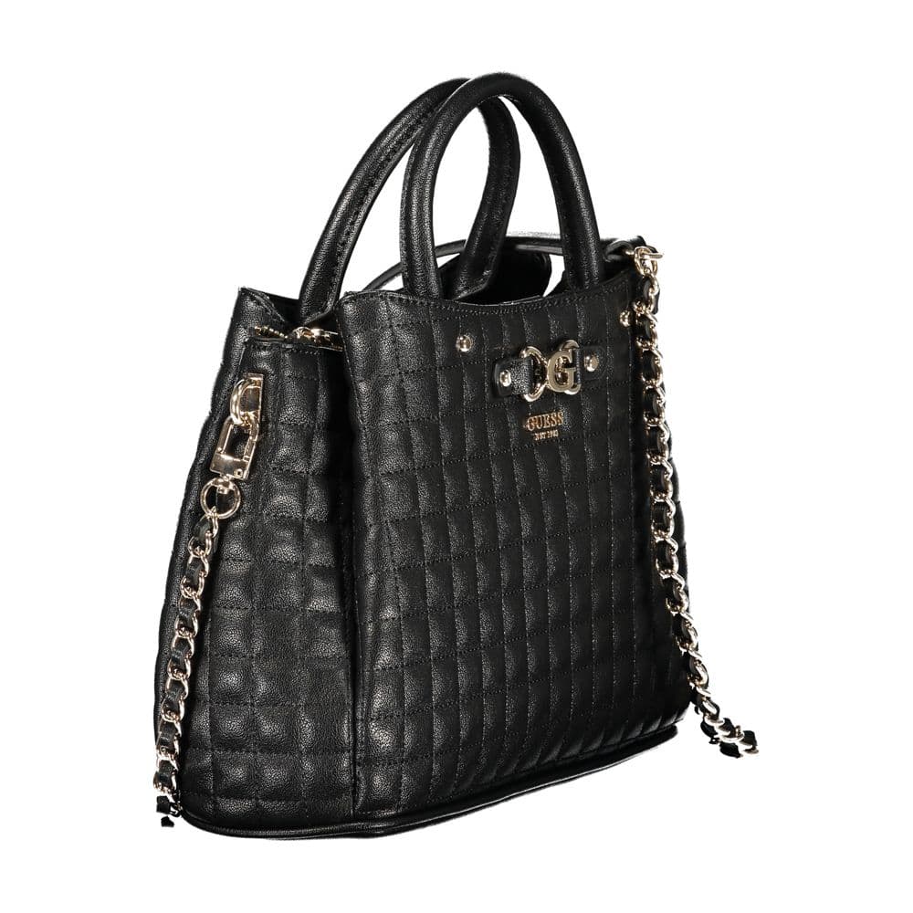 Guess Jeans Black Polyurethane Women Handbag - 3