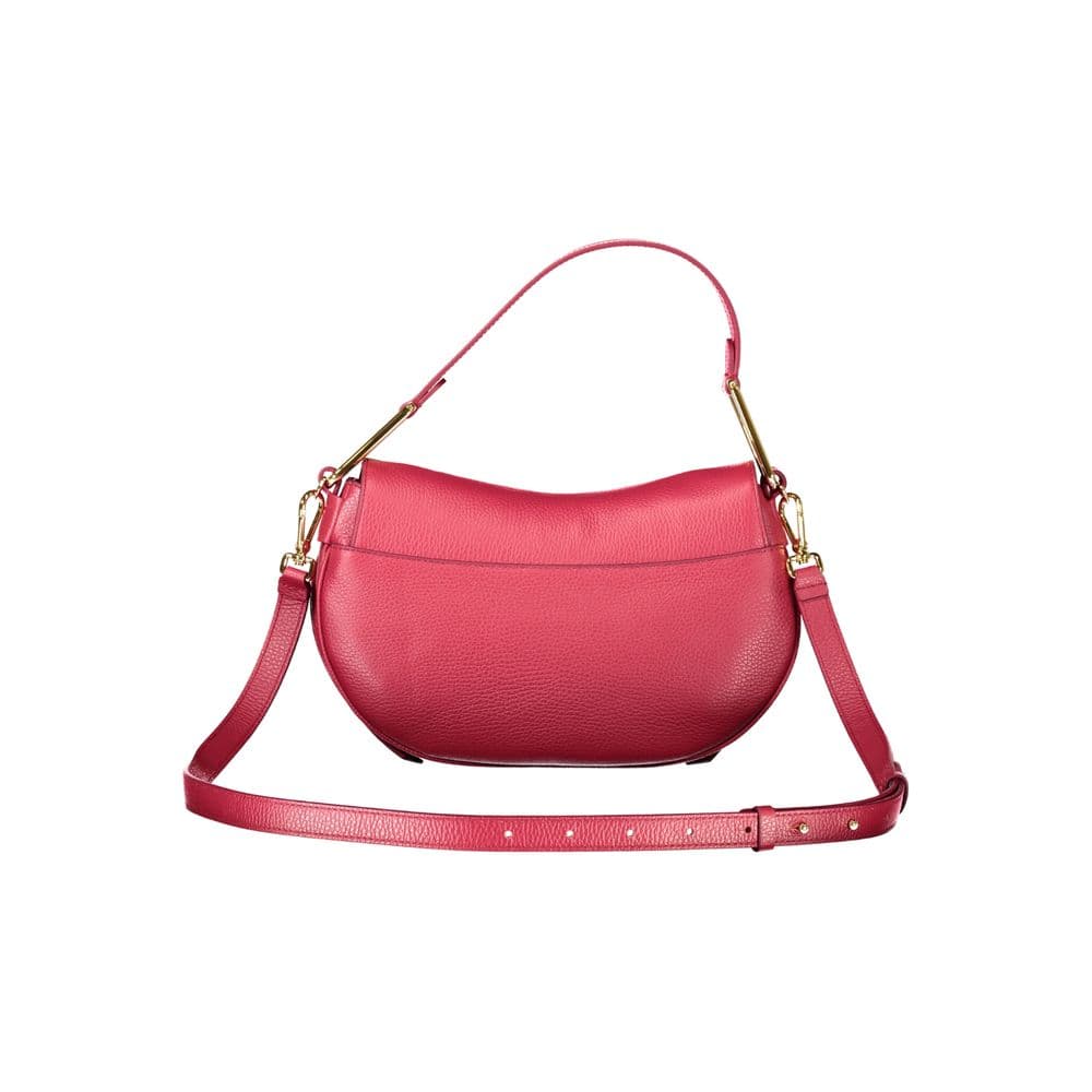Coccinelle Rosso Leather Women Handbag - 2