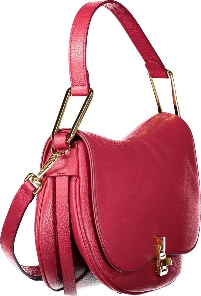 Coccinelle Rosso Leather Women Handbag - 3