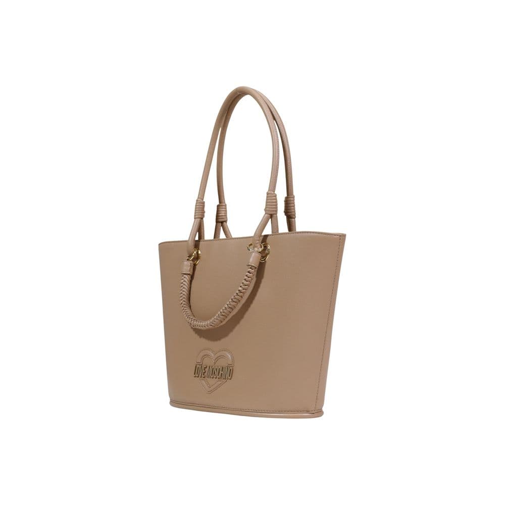Love Moschino Beige Polyethylene Handbag - 2