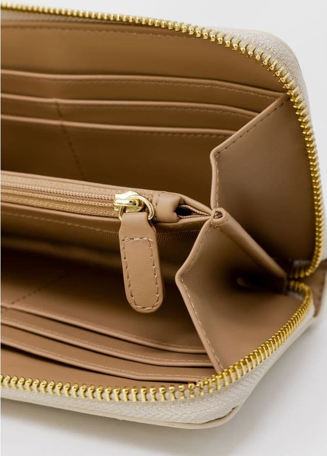Love Moschino Beige Polyethylene Wallet - 5
