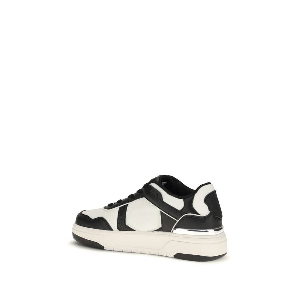 Philipp Plein Black Calf Leather Bos Taurus Athletic Sneakers - 3