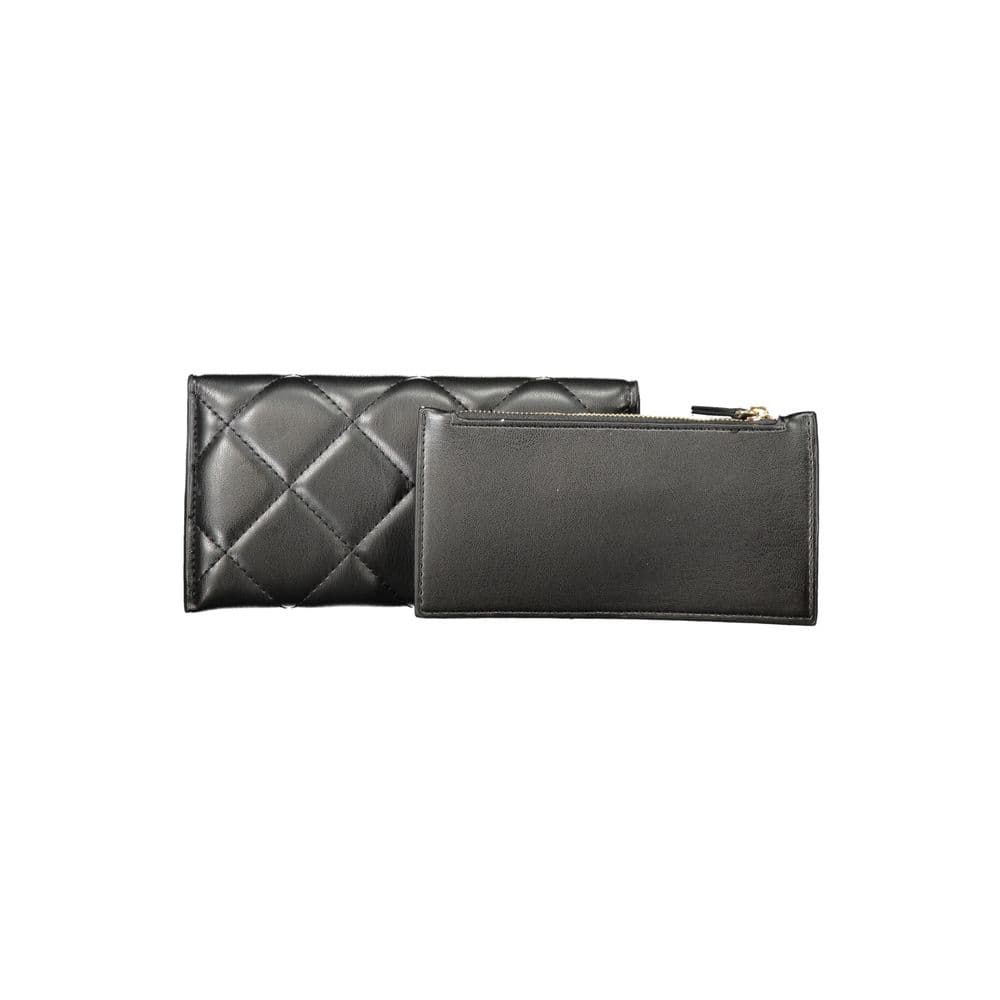 Mario Valentino Black Polyethylene Women Wallet - 3