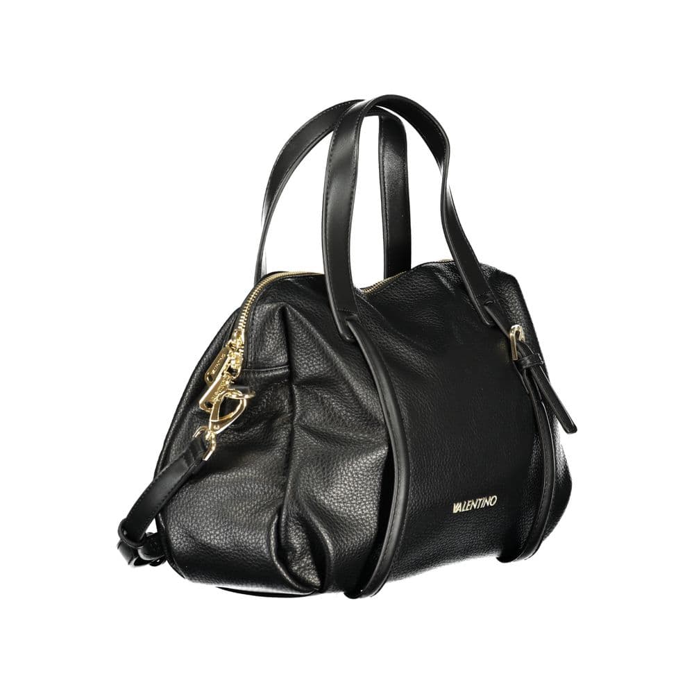 Mario Valentino Black Polyurethane Women's Bag - 3