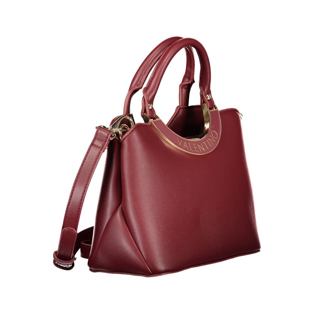 Mario Valentino Rosso Polyurethane Women's Bag - 3