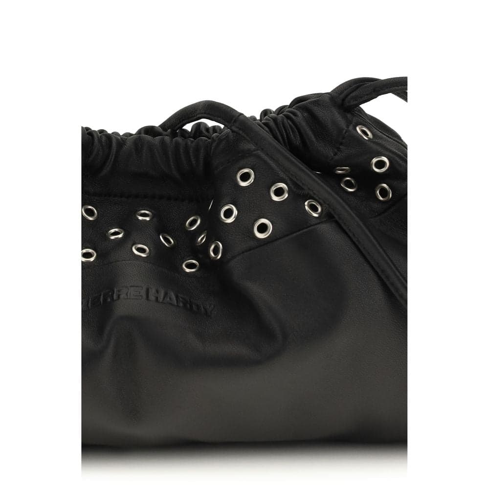 Pierre Hardy Black Calf Leather Bos Taurus Clutch Bag - 4