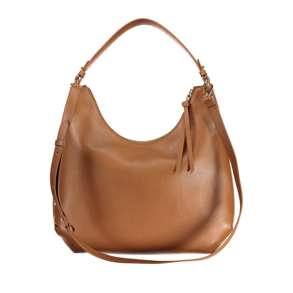 Coccinelle Marrone Leather Woman Handbag - 2