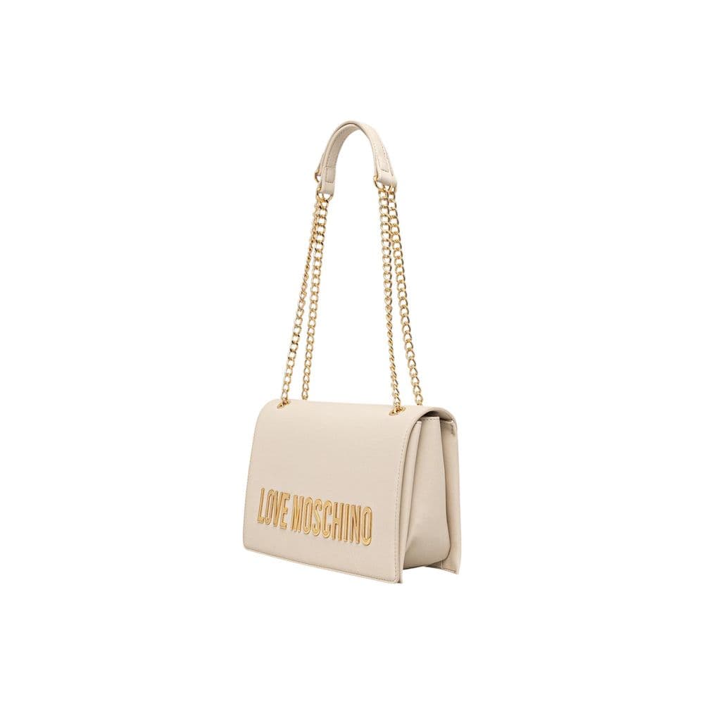 Love Moschino Beige Polyethylene Handbag - 2