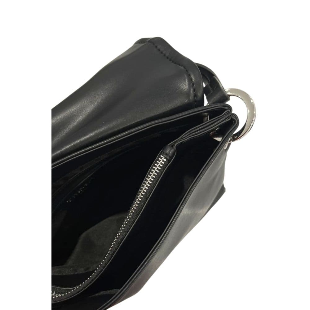 Twinset Black PU Women Shoulder Bag - 6