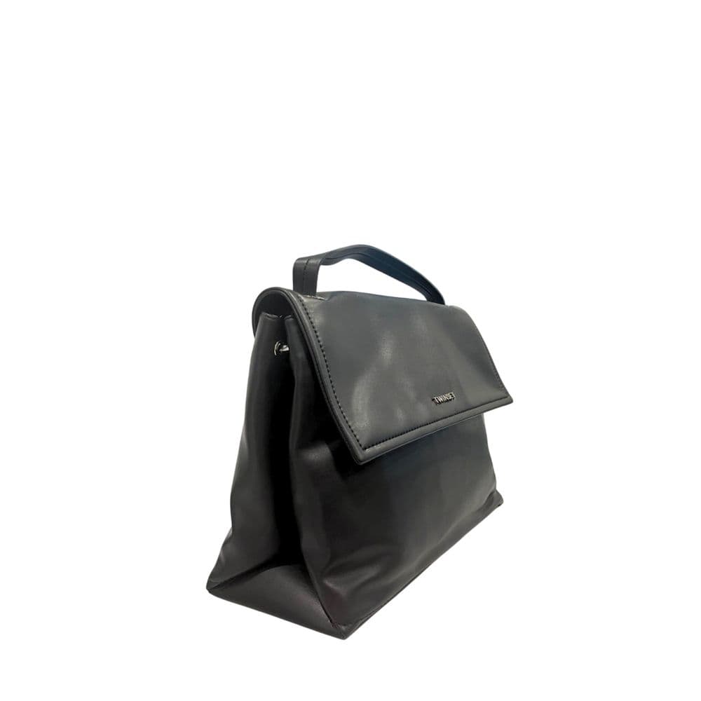 Twinset Black PU Women Handbag - 2