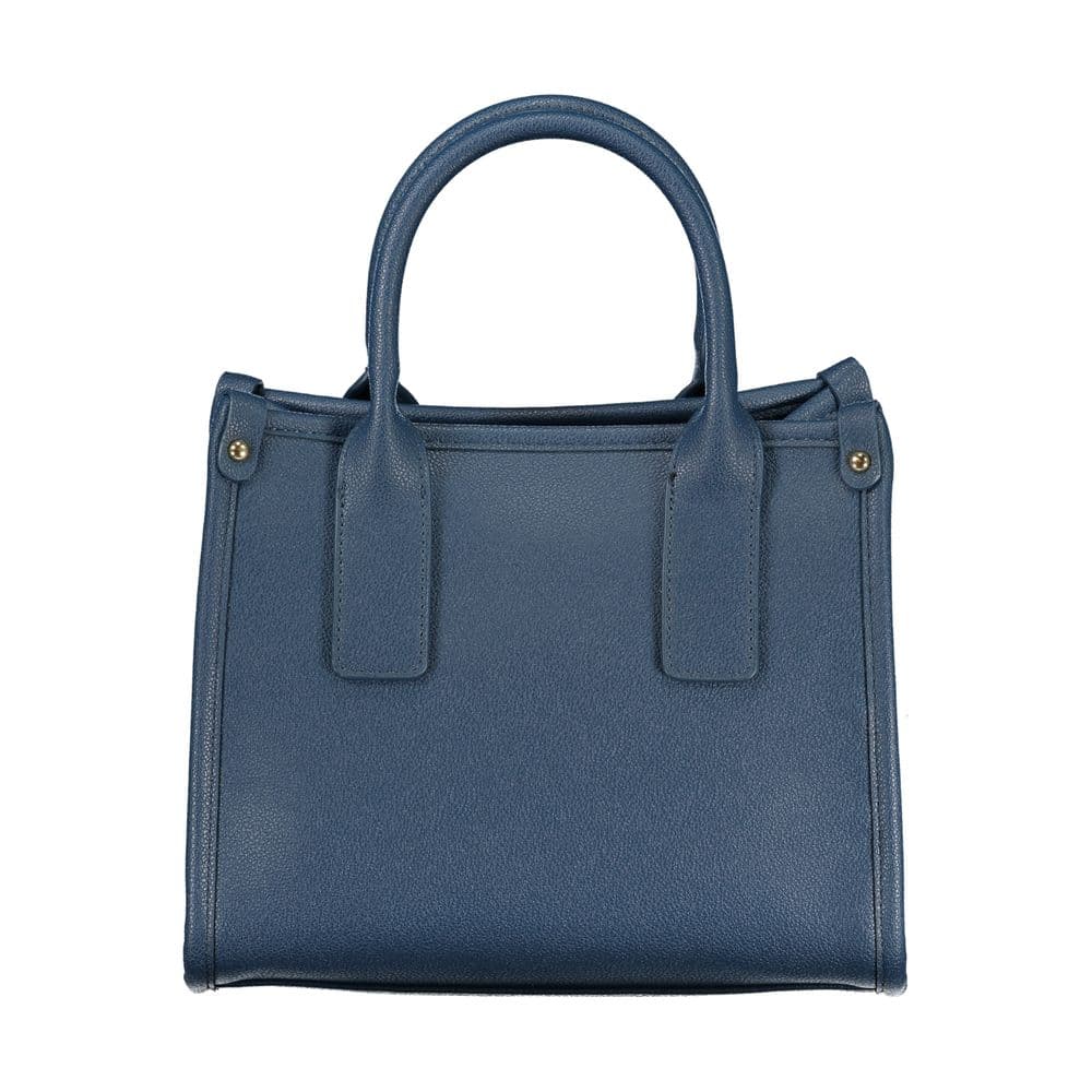 Mario Valentino Blue Polyurethane Women's Bag - 2