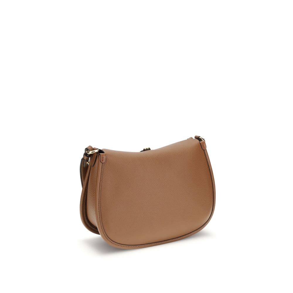 Etro Brown Calf Leather Bos Taurus Shoulder Bag - 3