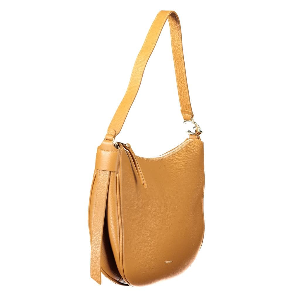 Coccinelle Marrone Leather Women Handbag - 3