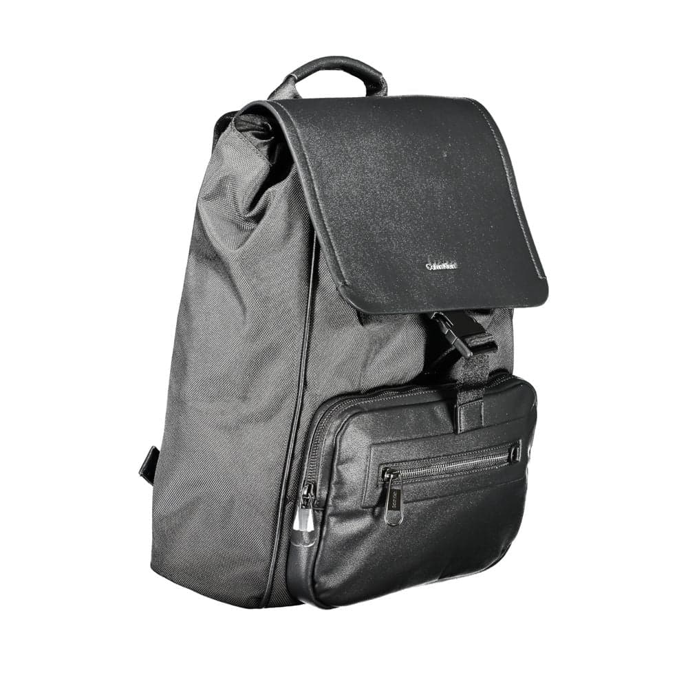 Calvin Klein Nero Polyester Men's Backpack - 3