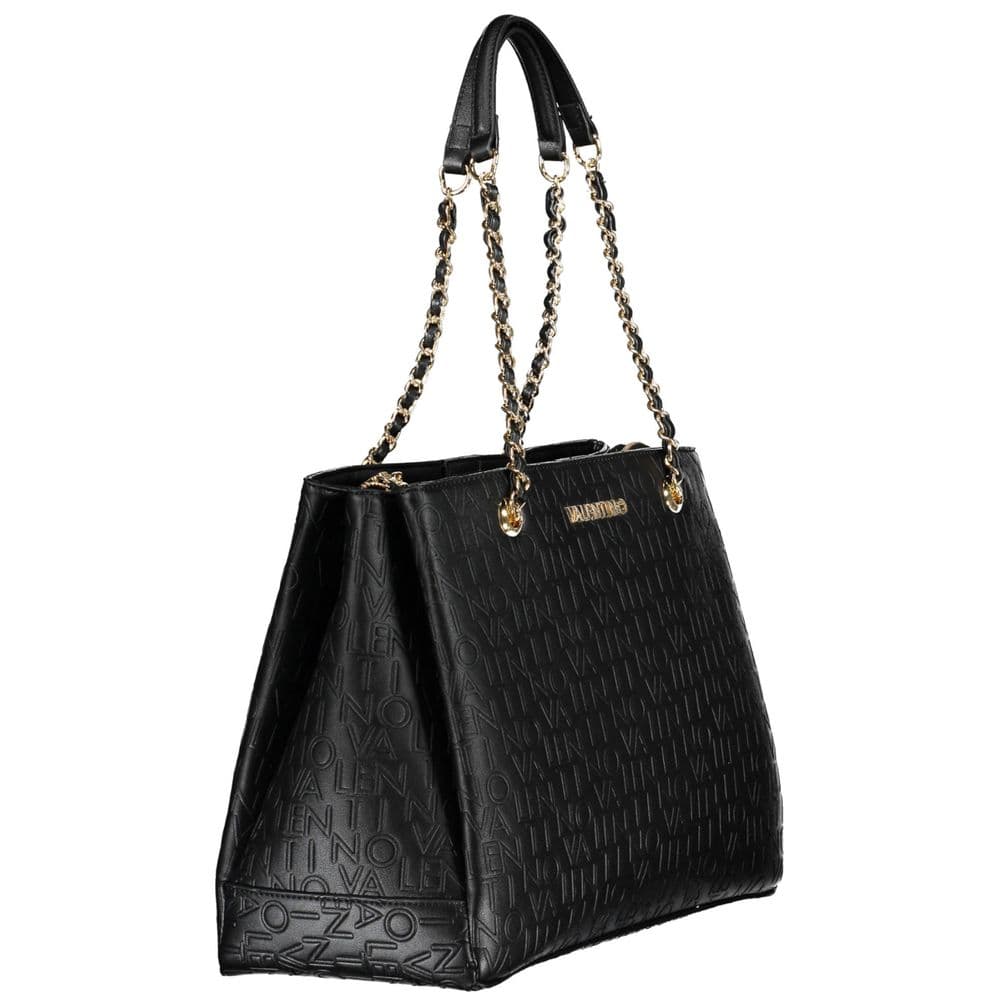 Mario Valentino Black Polyethylene Handbag - 3