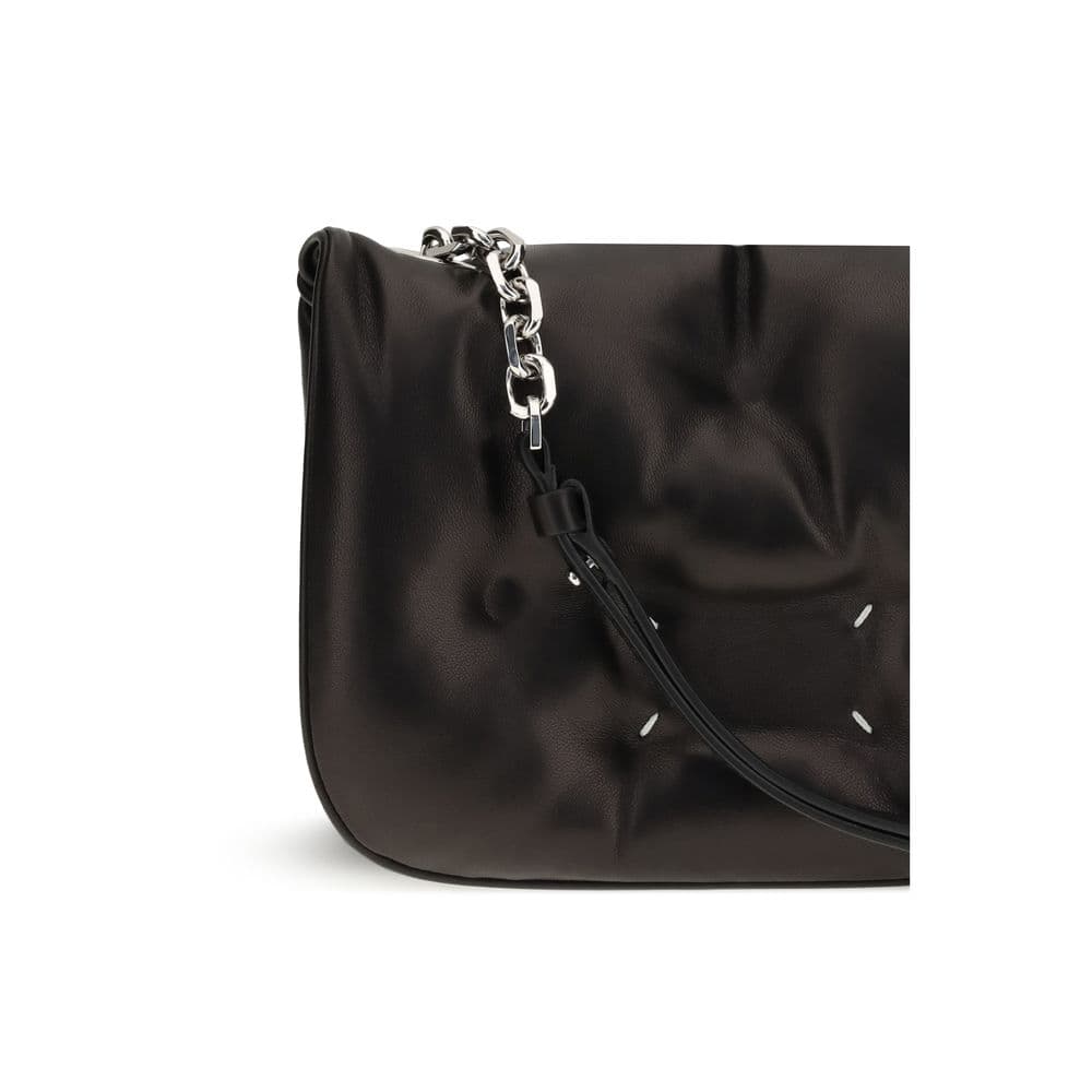 Maison Margiela Black Lamb Ovis Aries Aries Shoulder Bag - 4