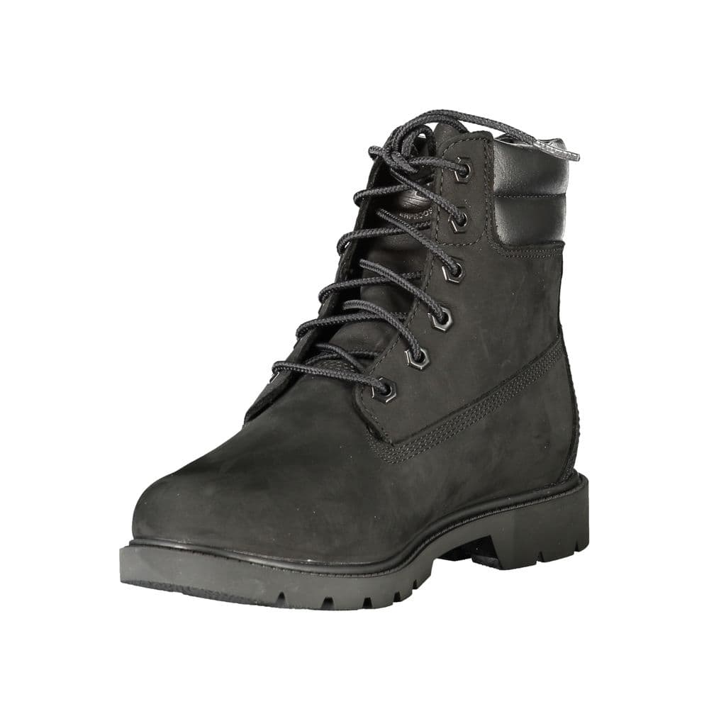 Timberland Black Leather Women Ankle Boot - 3