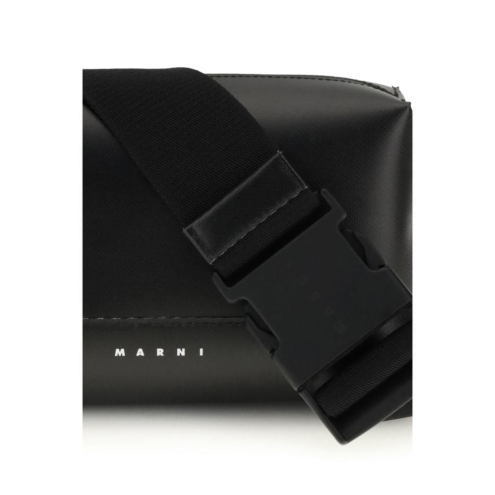 Marni Black Calf Leather Bos Taurus Shoulder Bag - 4