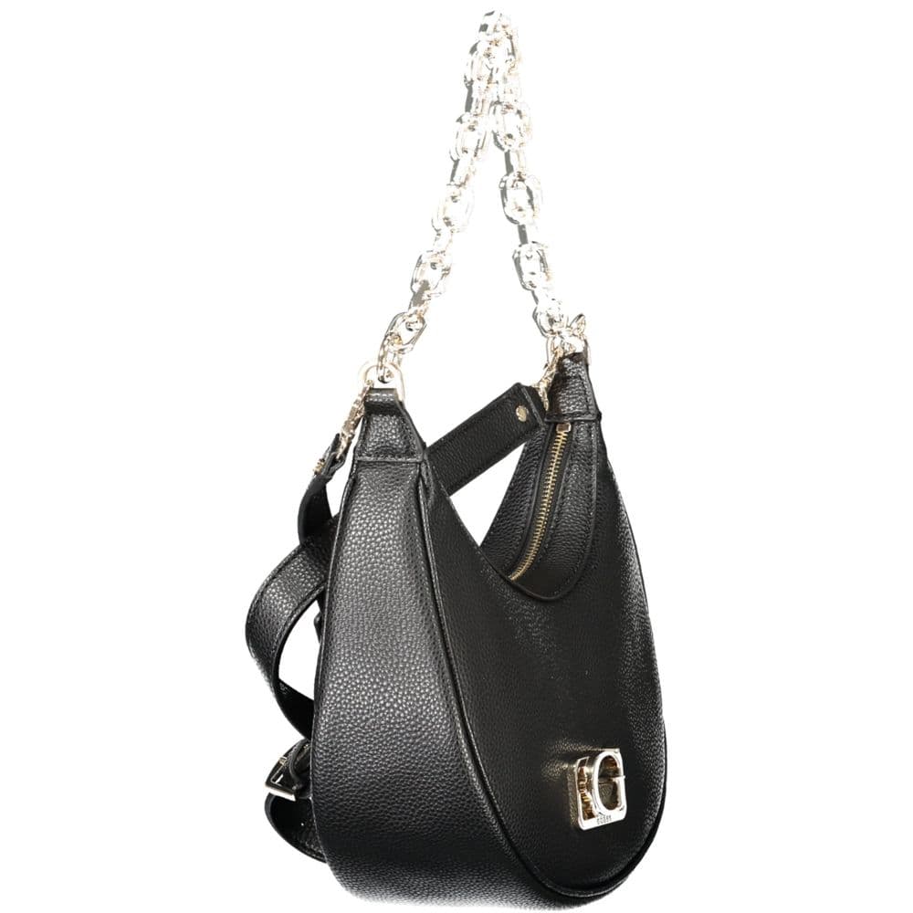 Guess Jeans Black Polyurethane Women's Handbag - 3