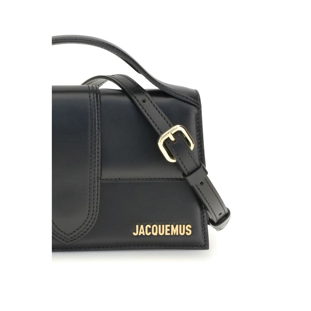 Jacquemus Black Calf Leather Bos Taurus Handbag - 4