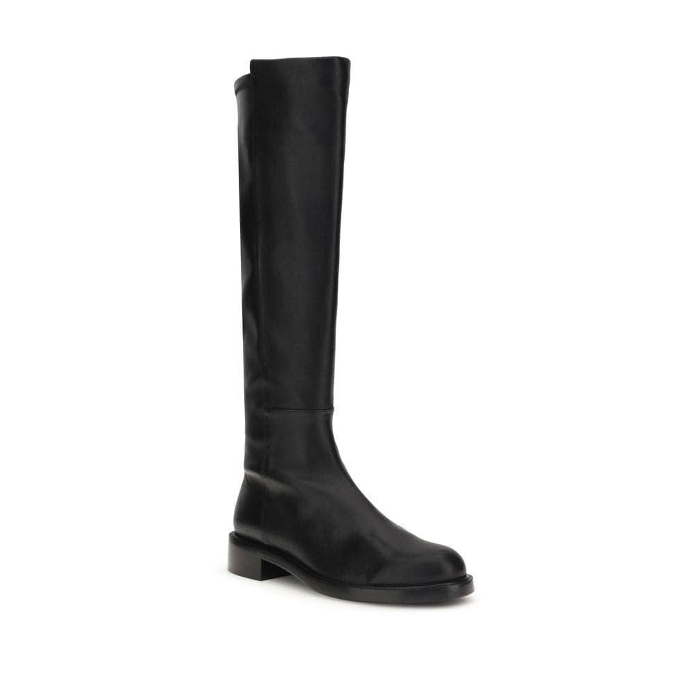 Stuart Weitzman Brown Calf Leather Bos Taurus Over The Knee - 2