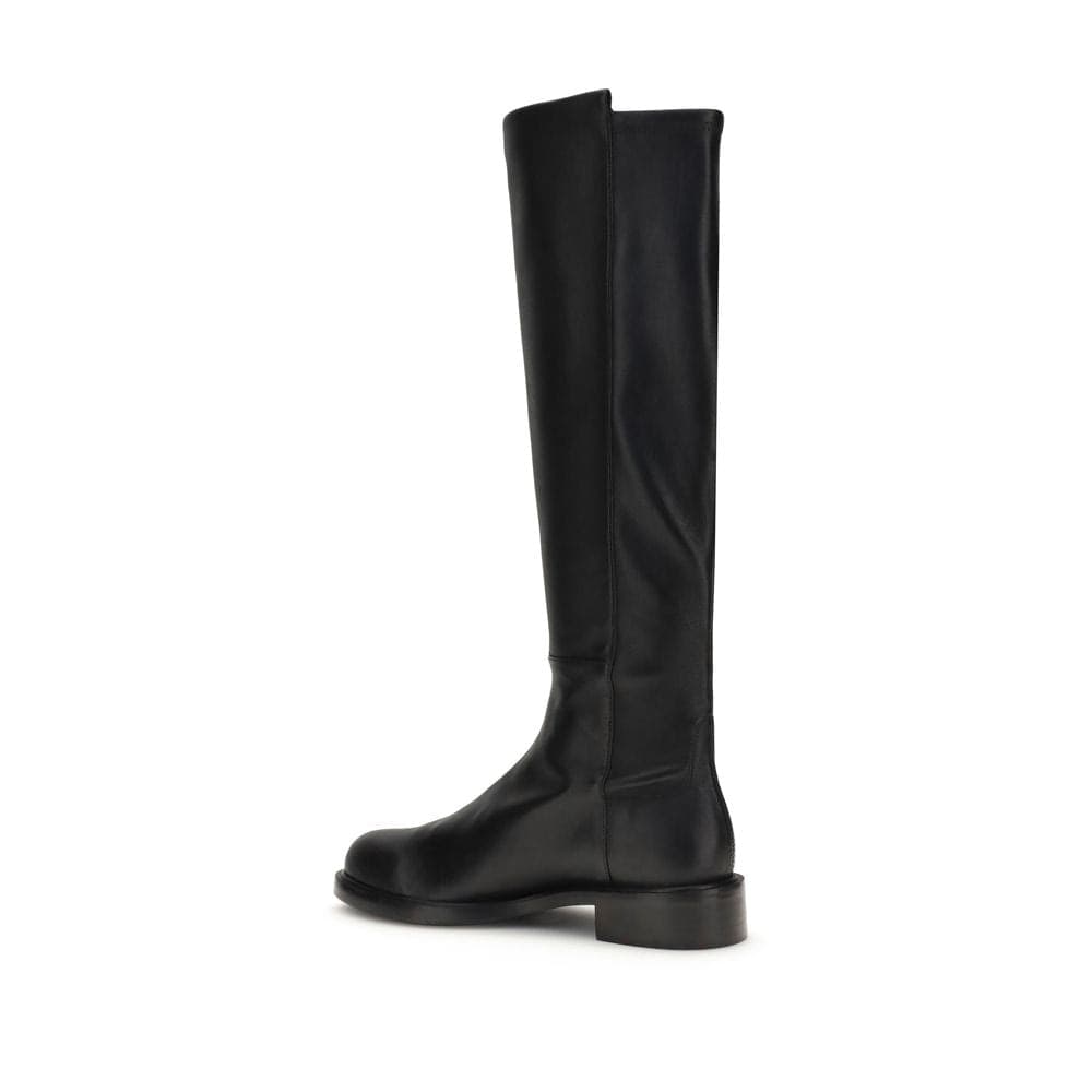 Stuart Weitzman Brown Calf Leather Bos Taurus Over The Knee - 3