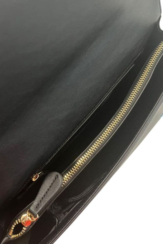 Twinset Black PU Women Shoulder Bag - 7
