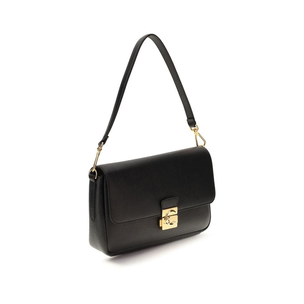 Coccinelle Black Calf Leather Bos Taurus Shoulder Bag - 2