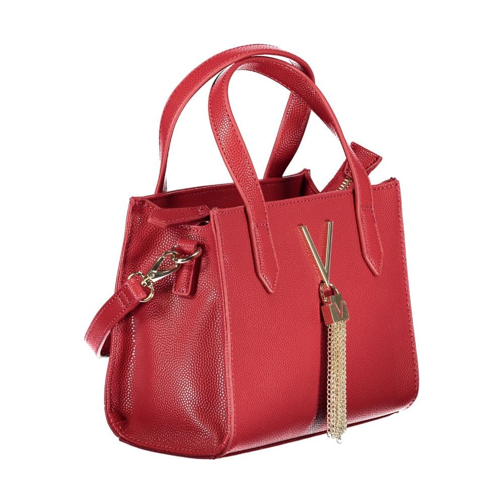 Mario Valentino Rosso Polyurethane Womens Bag - 3