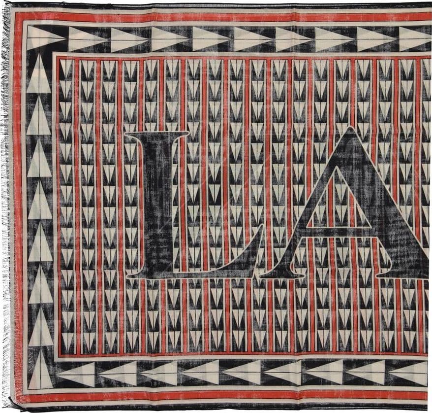 Lanvin Black Wool Foulard - 3