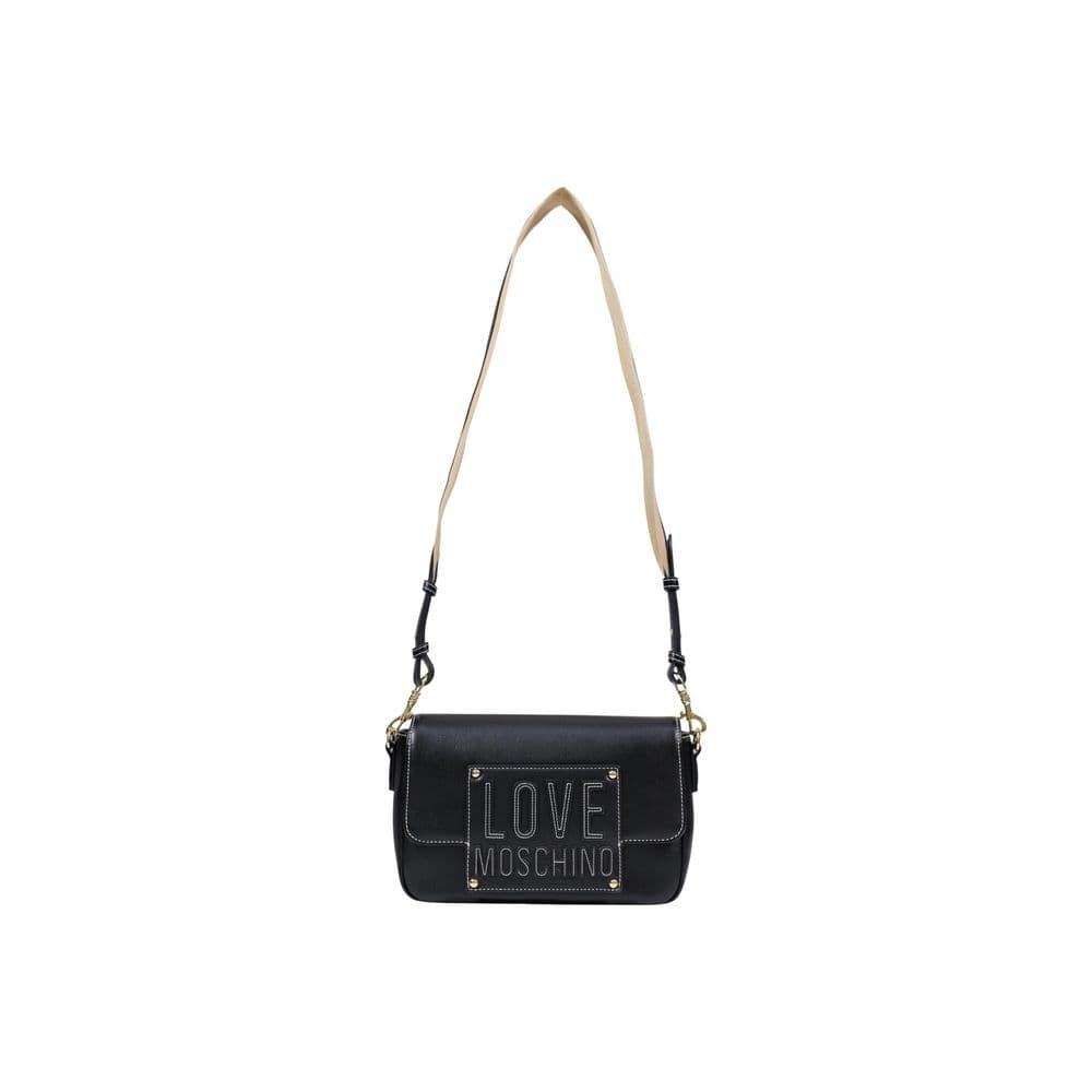 Love Moschino Black Polyethylene Handbag - 5