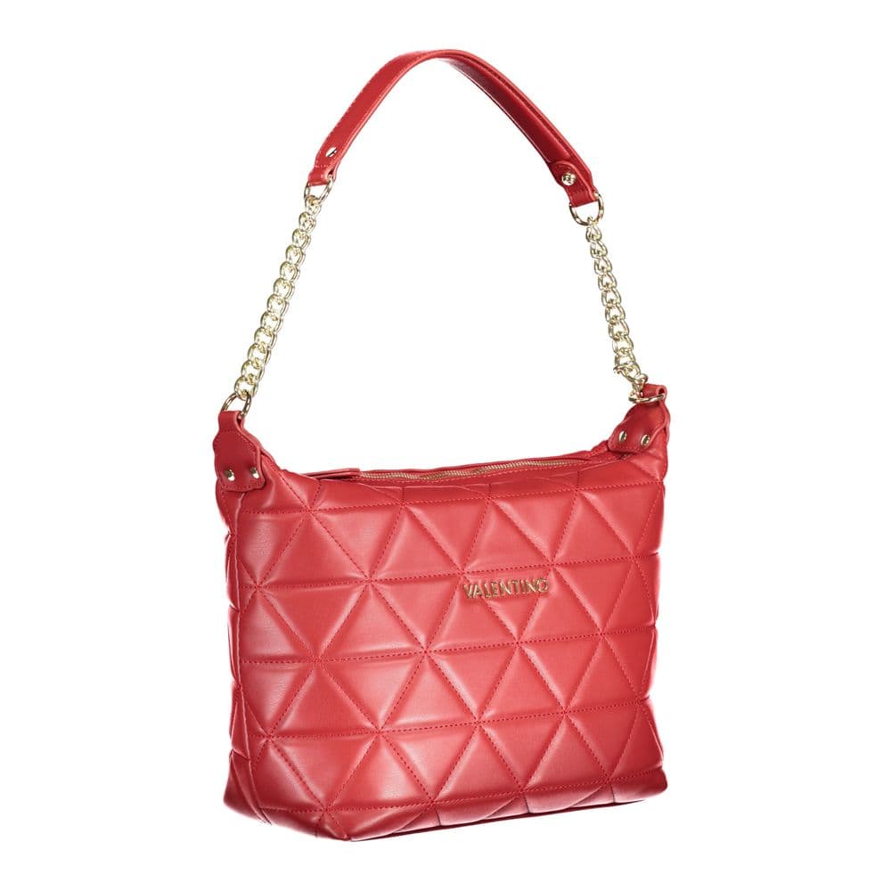 Mario Valentino Rosso Polyurethane Women's Bag - 3