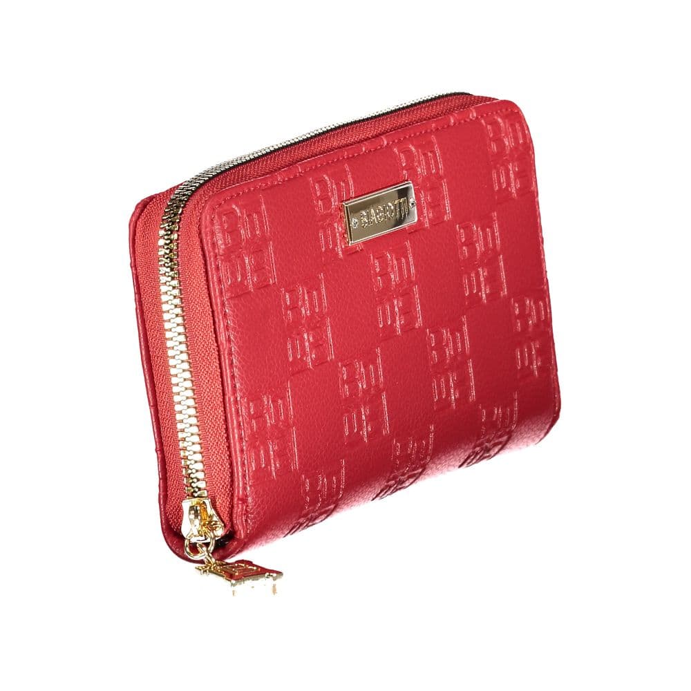 Laura Biagiotti Red Polyurethane Women Wallet - 3