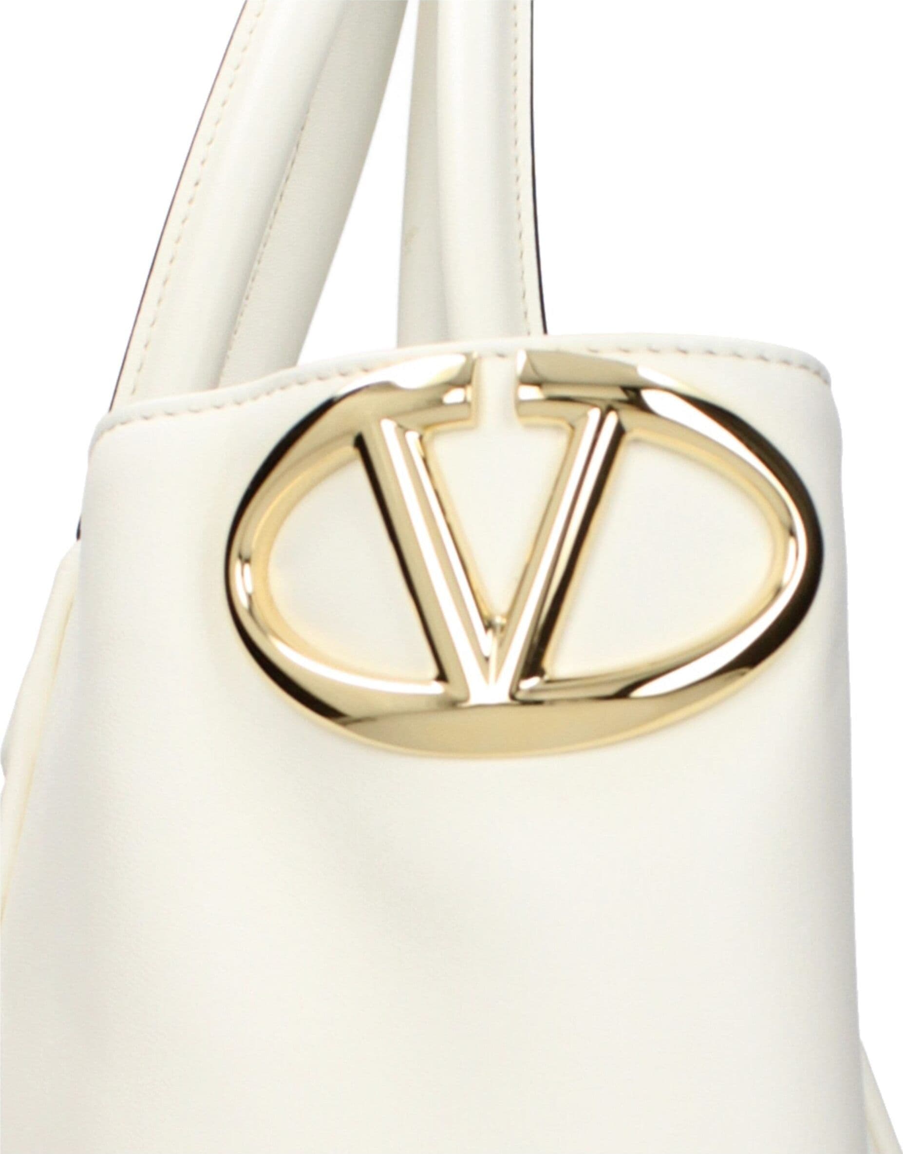 Valentino Garavani Beige Leather Handbag - 4