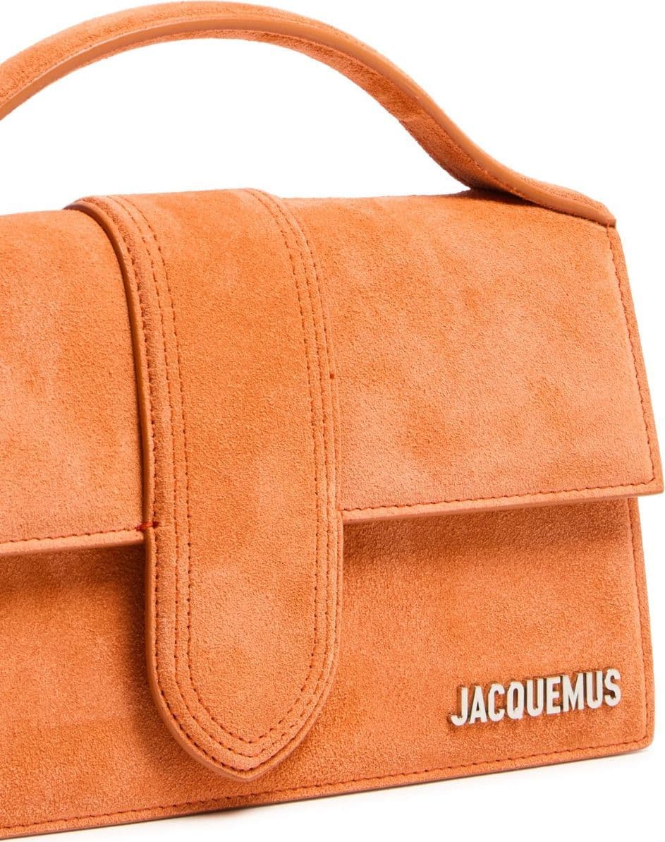 Jacquemus Terracotta Leather Le Grand Bambino Handbag - 4