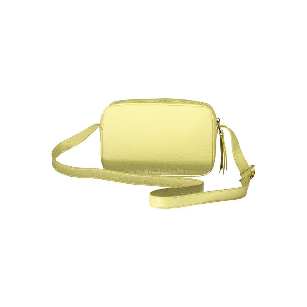 Coccinelle Giallo Leather Women Shoulder Bag - 2