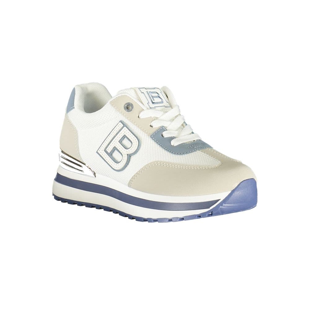 Laura Biagiotti Bianco Polyurethane Women Sneaker - 2