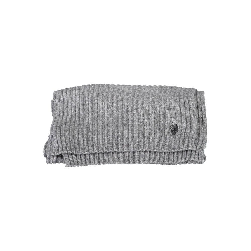 U.S. POLO ASSN. Gray Wool Men's Scarf - 2