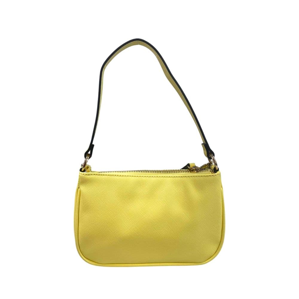 Twinset Yellow PU Women Shoulder Bag - 3