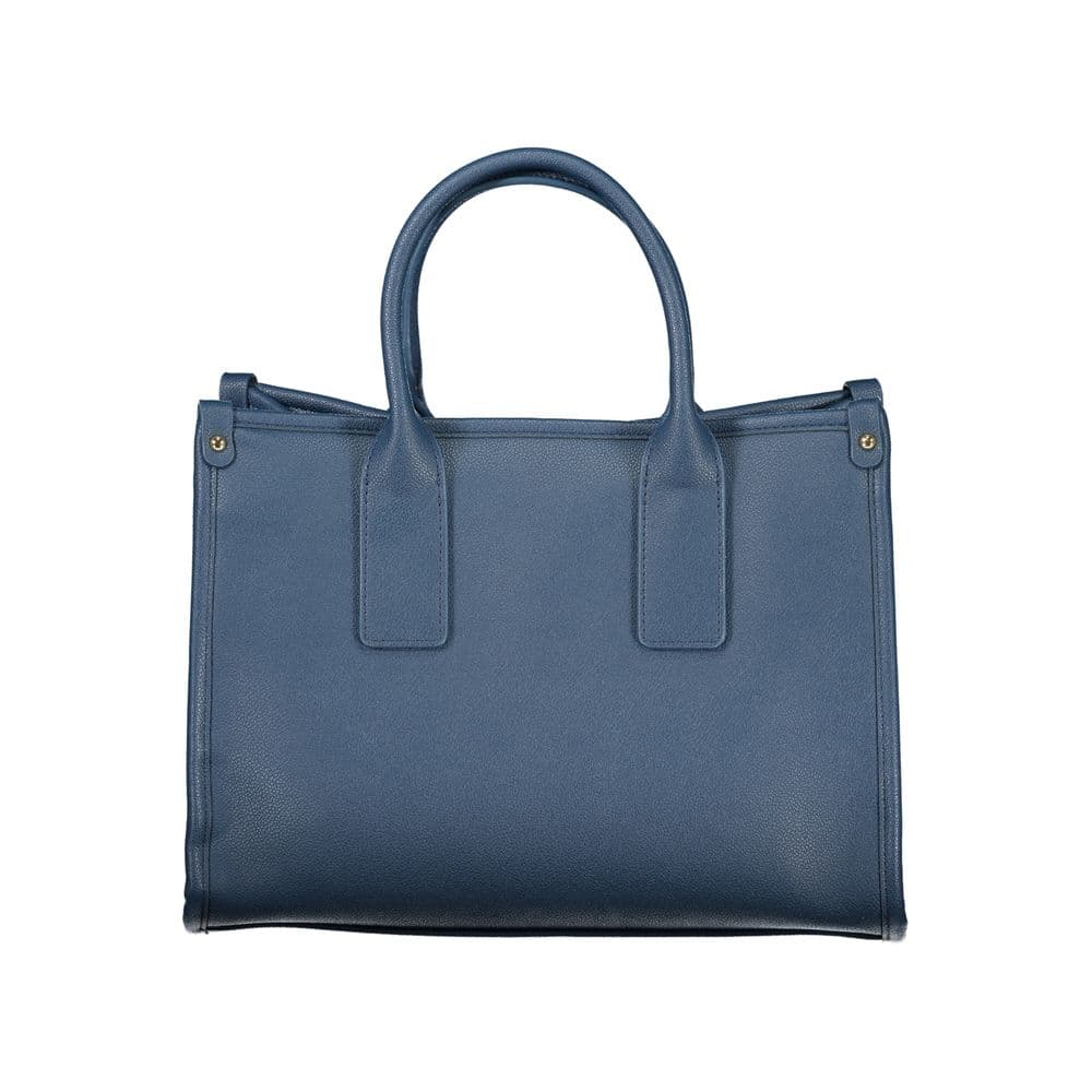 Mario Valentino Blue Polyurethane Women's Bag - 2