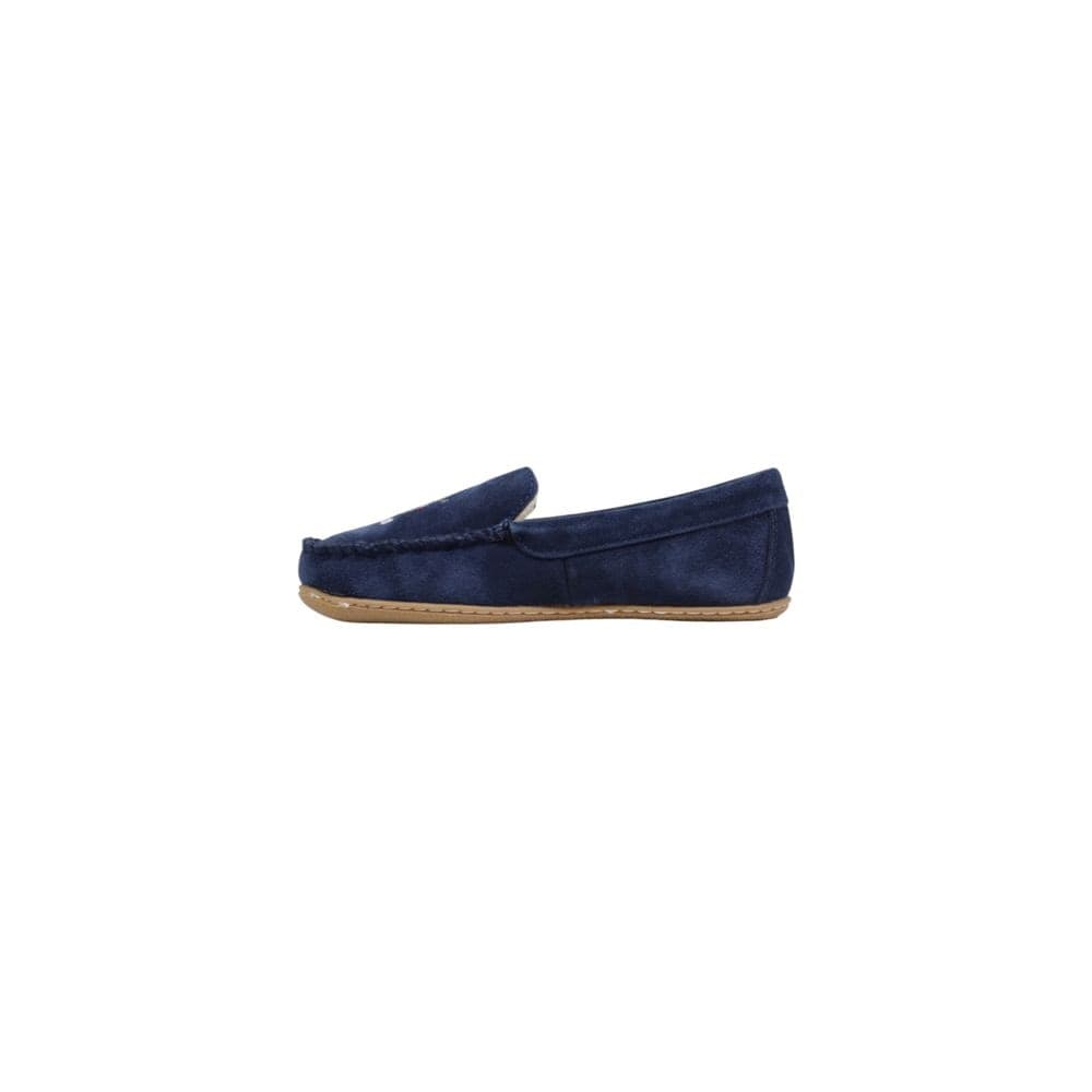 Ralph Lauren Blue Suede Leather Slippers - 3
