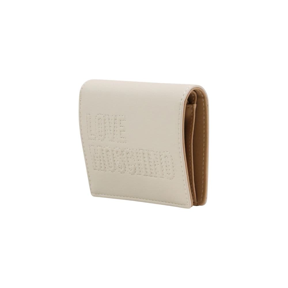 Love Moschino Beige Polyethylene Wallet - 2