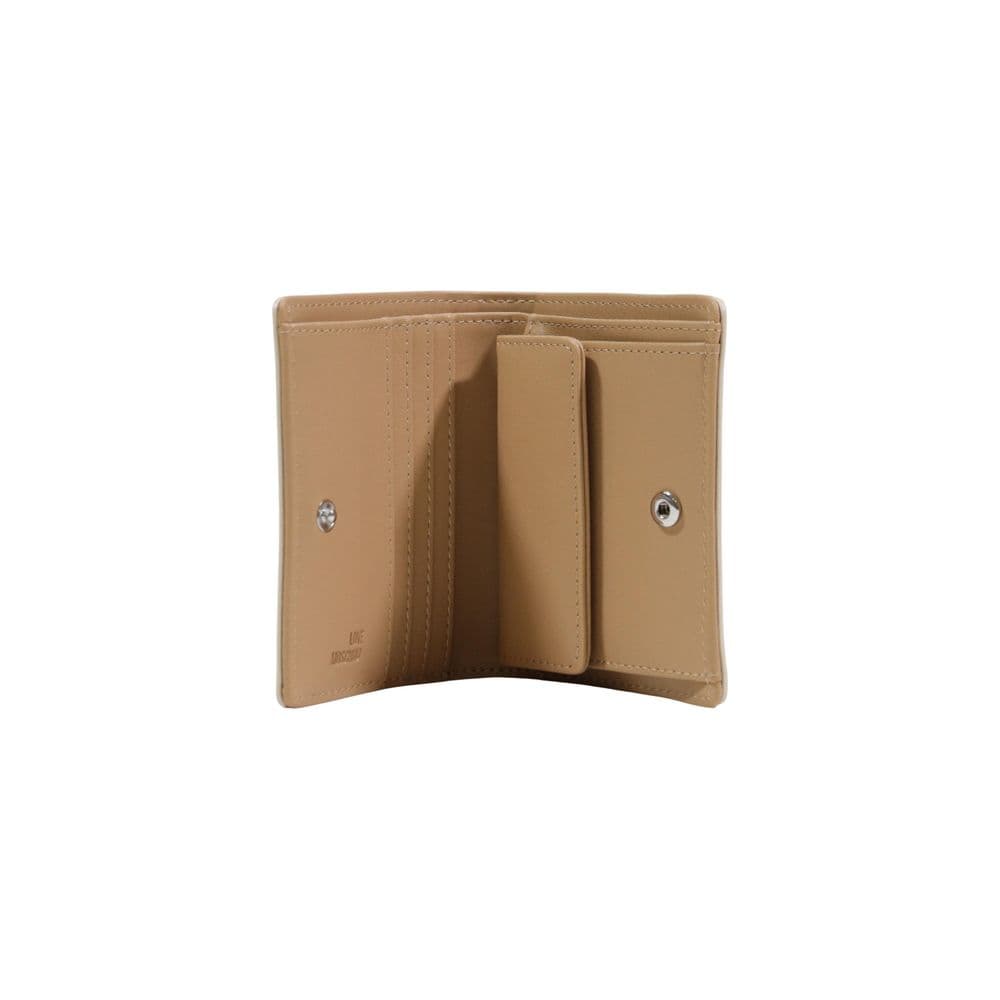 Love Moschino Beige Polyethylene Wallet - 5