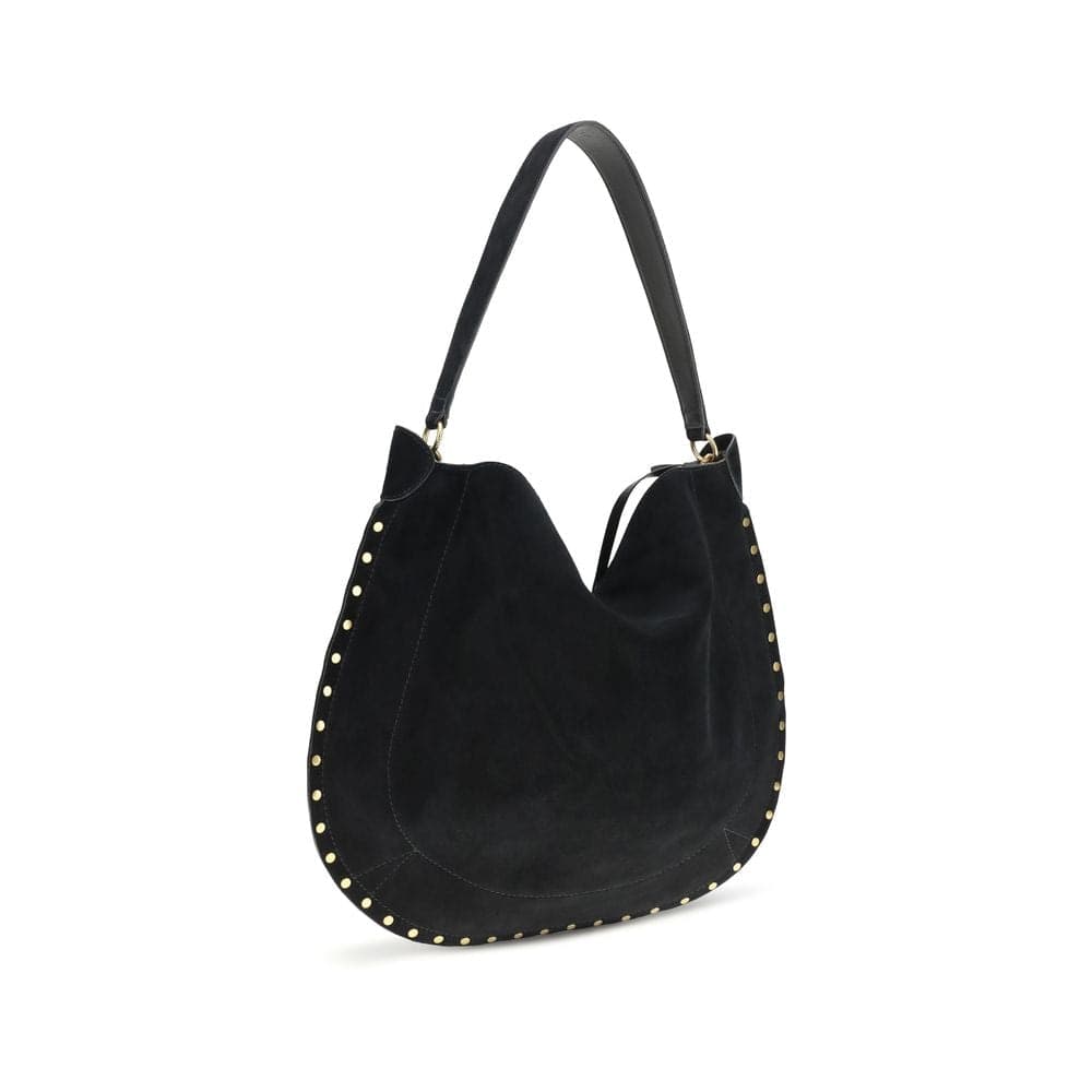 Isabel Marant Black Calf Leather Bos Taurus Shoulder Bag - 2
