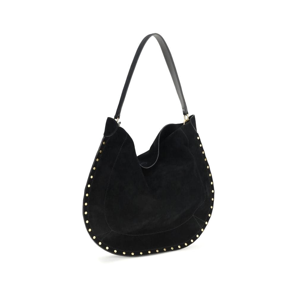 Isabel Marant Black Calf Leather Bos Taurus Shoulder Bag - 3
