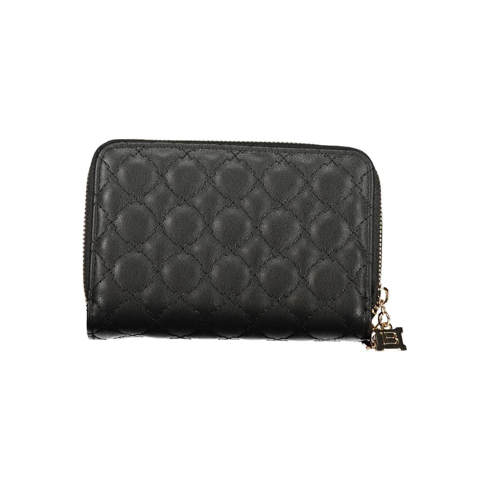 Laura Biagiotti Black Polyurethane Women Wallet - 2
