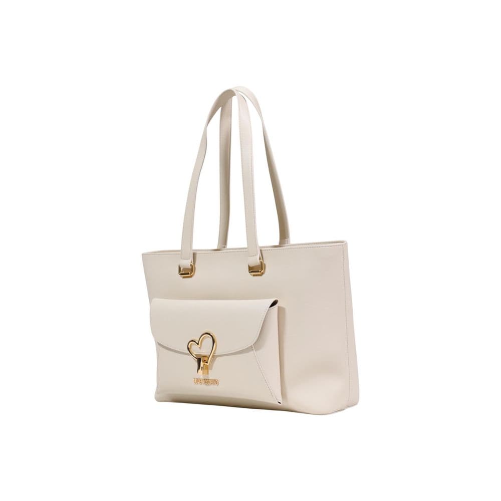 Love Moschino Beige Polyethylene Handbag - 3
