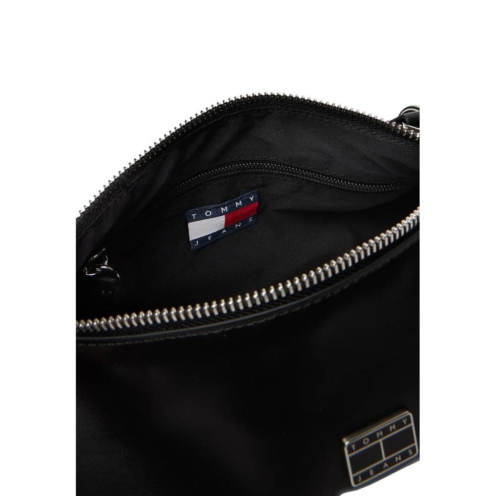 Tommy Hilfiger Jeans Black Artificial Leather Handbag - 5