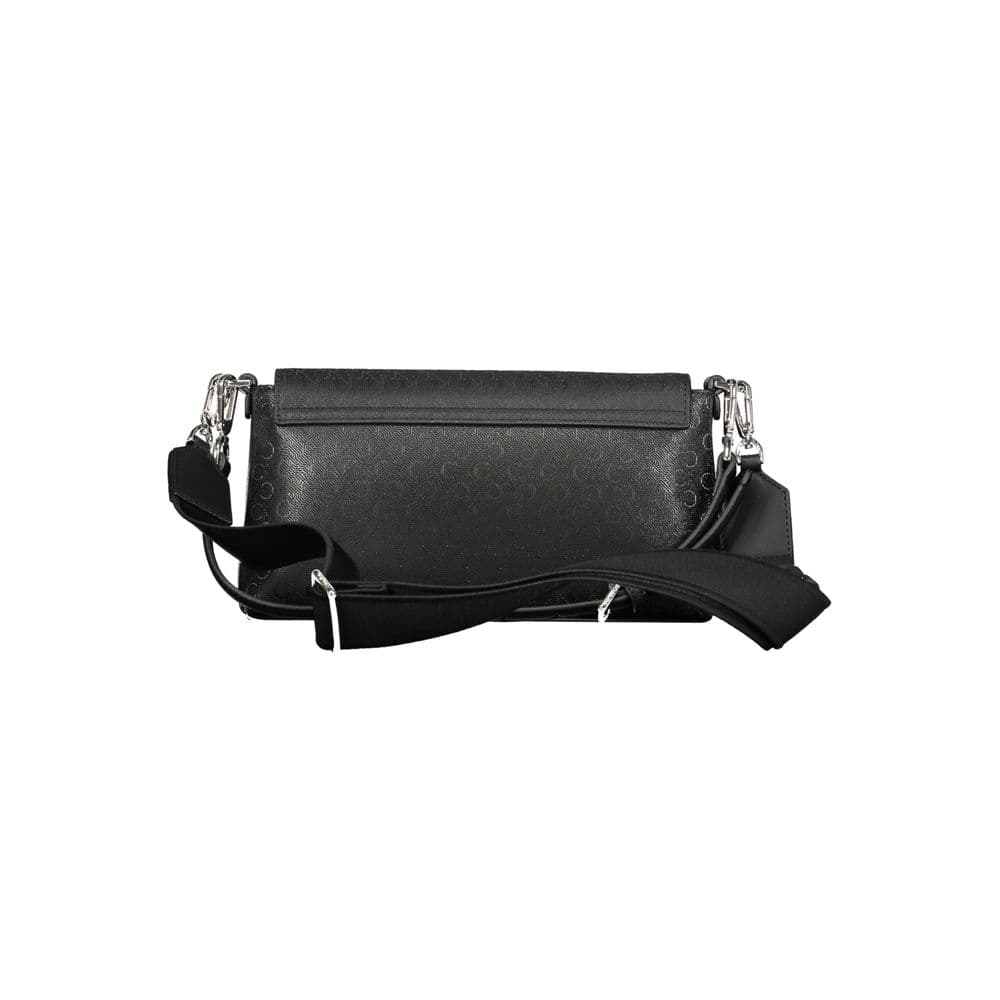 Calvin Klein Black Polyester Women's Shoulder Bag - 2