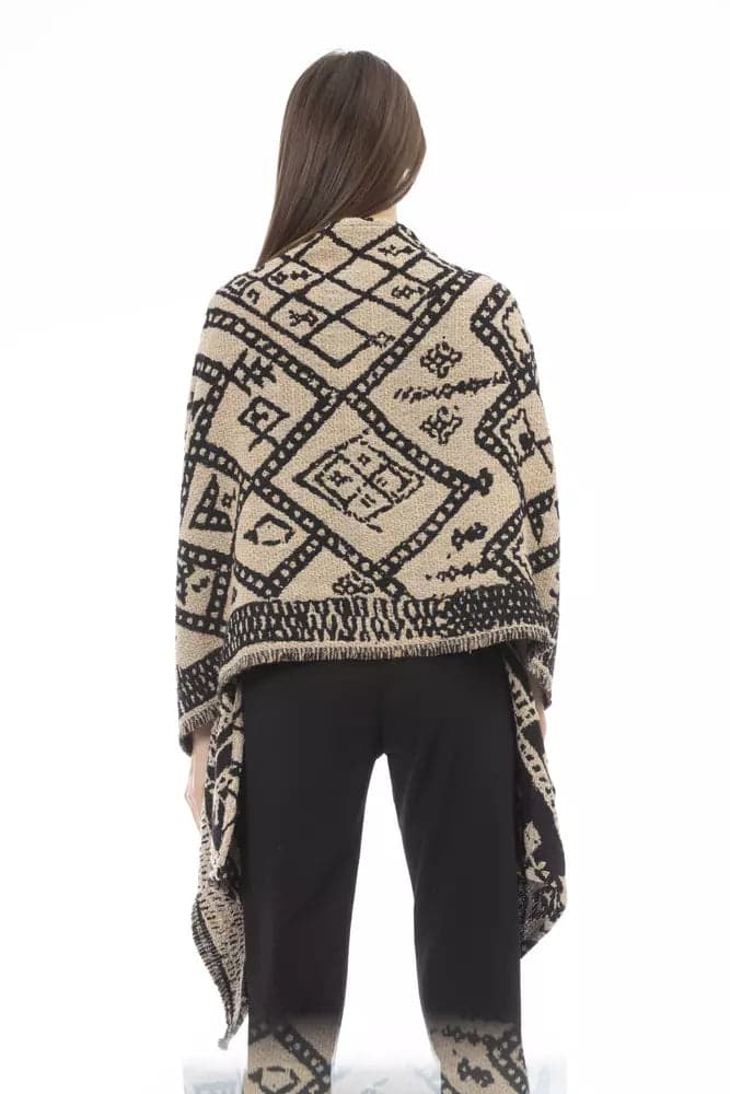 Alpha Studio Brown Wool Women Scarf - 3